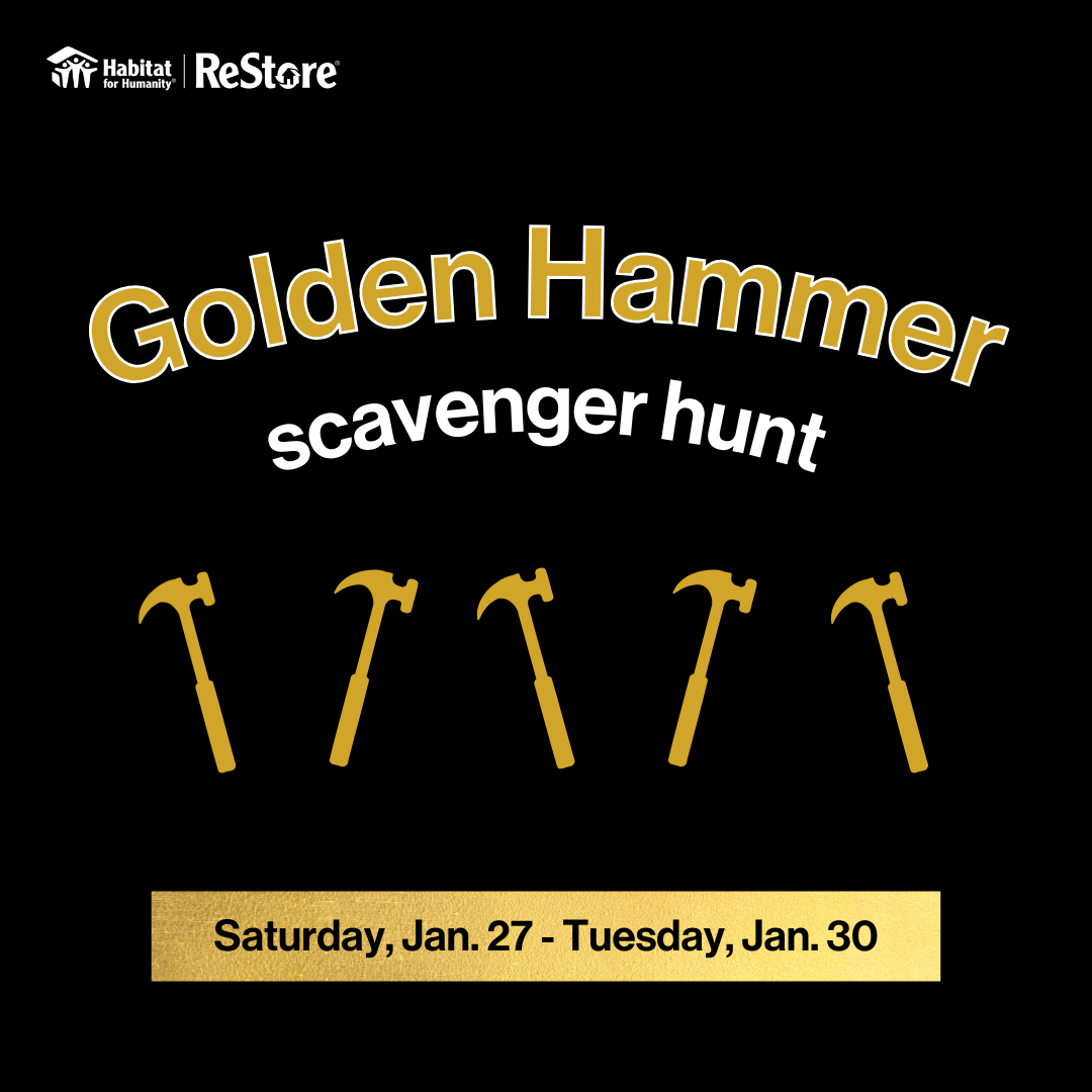 2024 Golden Hammer Scavenger Hunt Portland Region ReStores